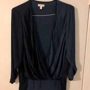 Urban Outfitters Silence and Noise Blue Blouse